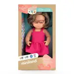 Miniland Baby Doll - My Friends & Me Caucasian Girl with Down Syndrome & Glasses 38cm