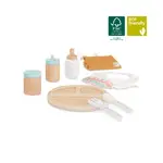 Miniland - Wooden Doll Feeding Set