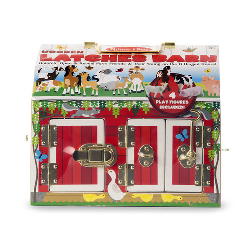 Melissa & Doug Skill Builder - Latches Barn