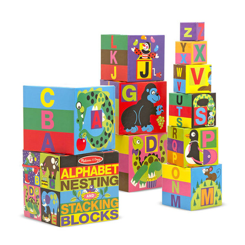 Melissa & Doug Skill Builder - Alphabet Blocks