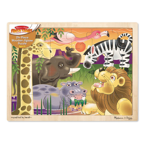 Melissa & Doug Jigsaw Puzzles - African Plains 24pc