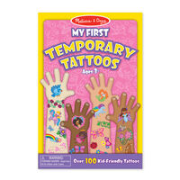 Melissa & Doug My First Temporary Tattoos - Rainbows, Fairies, Flowers & More