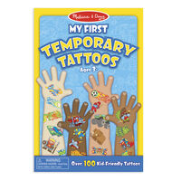 Melissa & Doug My First Temporary Tattoos - Adventure, Creatures, Sports & More