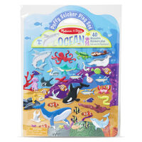 Melissa & Doug Reusable Puffy Sticker Play Set - Ocean