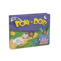 Melissa & Doug Poke-A-Dot Book - Good Night, Animals Board Book