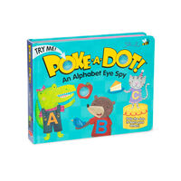 Melissa & Doug Poke-A-Dot Book - An Alphabet Eye Spy Board Book