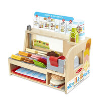 Melissa & Doug Pretend Play - Slice & Stack Sandwich Counter