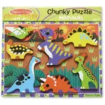 Melissa & Doug Chunky Puzzle - Dinosaurs 7pc