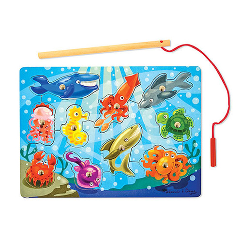 Melissa & Doug Magnetic Learning - Fishing Game