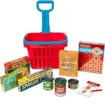 Melissa & Doug Kitchen Play - Fill & Roll Grocery Basket Play Set