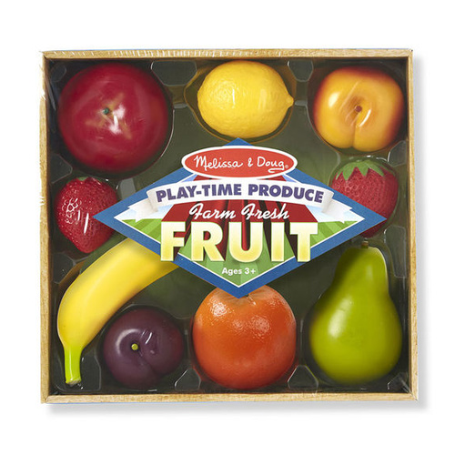 Melissa & Doug Kitchen Play - Play-Time Produce Farm Fresh Fruit