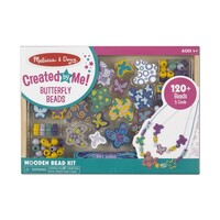 Melissa & Doug Created by Me! - Wooden Butterfly Friends Bead Kit