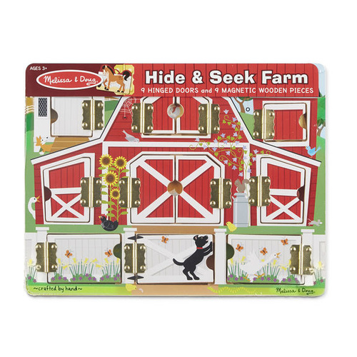 Melissa & Doug Magnetic Learning - Hide & Seek Farm