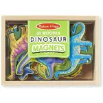 Melissa & Doug Magnetic Learning - 20 Wooden Dinosaur Magnets