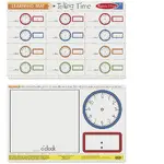 Melissa & Doug Learning Mat - Telling Time