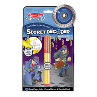 Melissa & Doug On The Go - Secret Decoder - Game Book