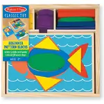 Melissa & Doug Classic Toy - Beginner Pattern Blocks