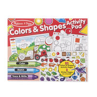 Melissa & Doug Activity Pad - Colours & Shapes
