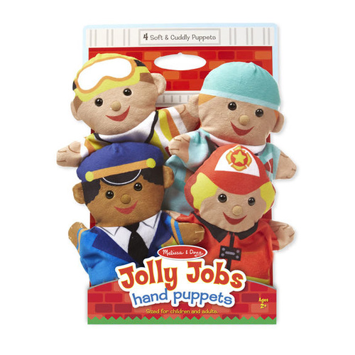 Melissa & Doug Hand Puppets - Jolly Helpers