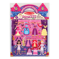 Melissa & Doug Reusable Puffy Sticker Play Set - Princess