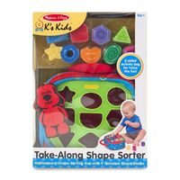 Melissa & Doug K' Kids - Take-Along Shape Sorter