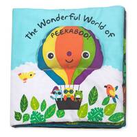 Melissa & Doug Soft Activity Book - The Wonderful World of Peekaboo!