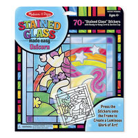 Melissa & Doug Stained Glass Made Easy - Unicorn