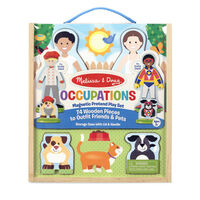 Melissa & Doug Magnetic Dress-Up Set - Occupations