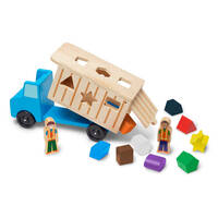 Melissa & Doug Classic Toys - Shape-Sorting Dump Truck