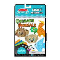 Melissa & Doug On The Go - Craft Activity Set - Origami Animals