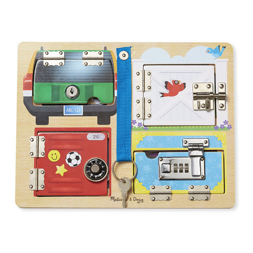 Melissa & Doug Skill Builder - Locks Board