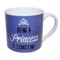 Ceramic Mug - Princess Exhausting