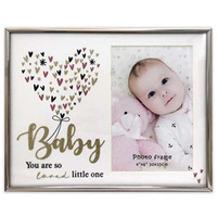 Baby Girl Glitter Photo Frame