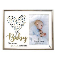 Baby Boy Glitter Photo Frame
