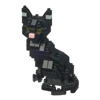 Nanoblock Animals - Black Cat