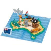 Nanoblock World - Animals Of Australia Map