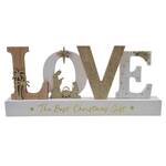 Wooden Nativity Piece - Love