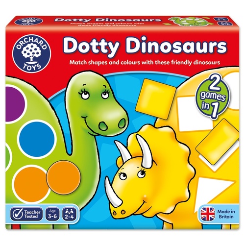 Orchard Toys Game - Dotty Dinosaurs