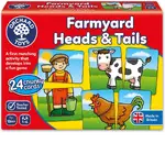 Orchard Toys Game - Farmyard Heads and Tails