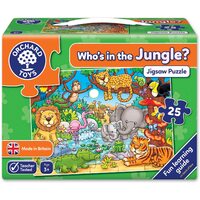 Orchard Toys Jigsaw Puzzle - Who's in the Jungle? 25pc