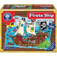 Orchard Toys Jigsaw Puzzle - Pirate Ship 100pc