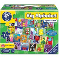 Orchard Toys Jigsaw Puzzle - Big Alphabet 26pc with Poster