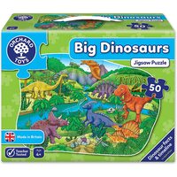 Orchard Toys Jigsaw Puzzle - Big Dinosaur Shaped 50pc