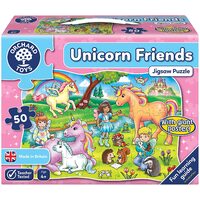 Orchard Toys Jigsaw Puzzle - Unicorn Friends 50pc with Poster