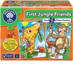 Orchard Toys Jigsaw Puzzle - First Jungle Friends 2x 12pc