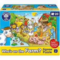 Orchard Toys Jigsaw Puzzle - Who's On The Farm 20pc