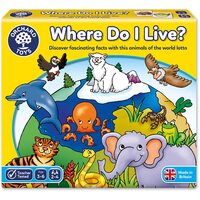 Orchard Toys Game - Where Do I Live? Lotto