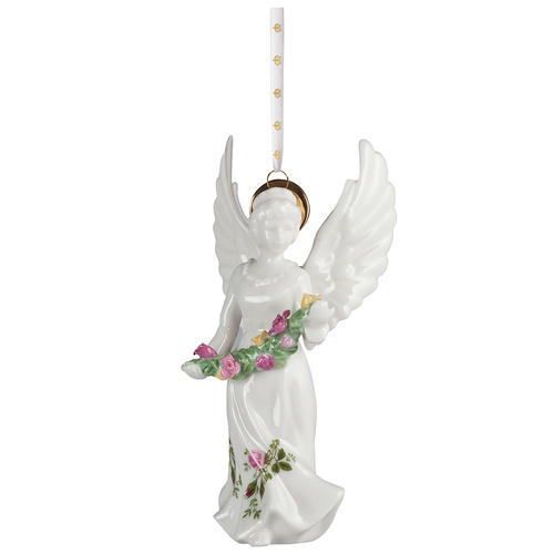 Royal Albert Old Country Roses Christmas Angel Ornament