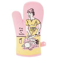 Blue Q Oven Mitt - I've Got A Knife