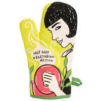 Blue Q Oven Mitt - Hot Hot Vegetarian